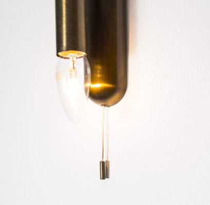 Brass Wall Light in the Style of Gaetano Sciolari for Vielhaber Leuchten, 1970s-VLO-1372151