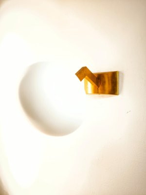 Brass Wall Light with Oval Glass-QLH-2021644