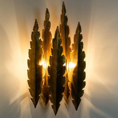 Brass Wall Sconce by Holm Sorensen, 1960-VDW-2031705