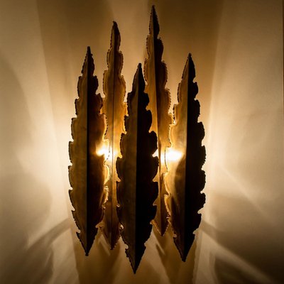 Brass Wall Sconce by Holm Sorensen, 1960-VDW-2031705