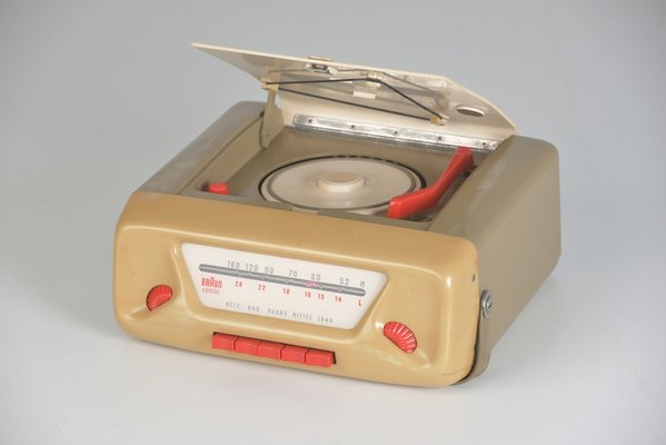 Braun Radio Phono Combination by Wilhelm Wagenfeld for Braun, 1955-LOB-1749786