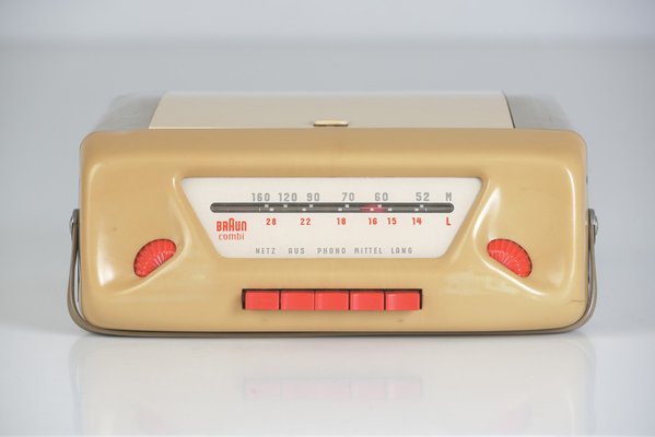 Braun Radio Phono Combination by Wilhelm Wagenfeld for Braun, 1955-LOB-1749786