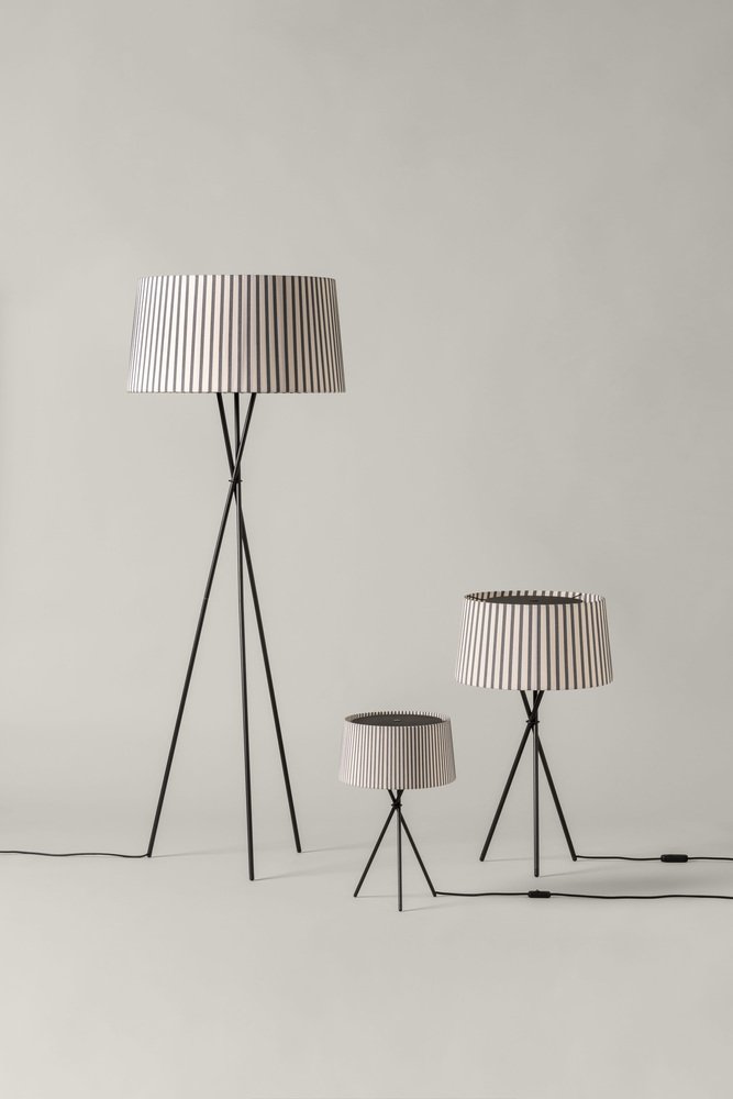 Bretona Tripod G5 Floor Lamp by Santa & Cole