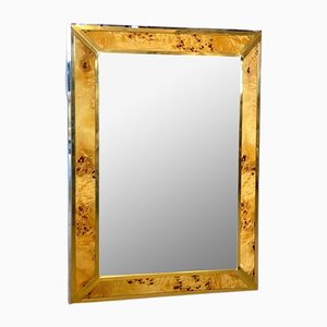 Briarwood, Steel & Brass Mirror, 1970s-NPC-1254252