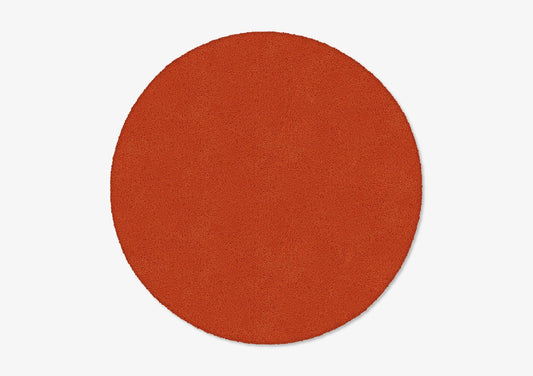 Brick Circle Plain Rug from Marqqa