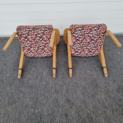 Bridge Armchairs from Steiner, 1950s, Set of 2-GSF-1098538