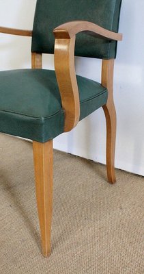 Bridge Armchairs in Natural Beech, 1950s, Set of 2-RVK-978439