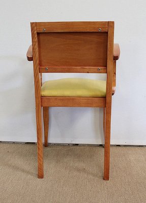 Bridge Armchairs in Solid Beech, 1950s or 1960s, Set of 2-RVK-985016