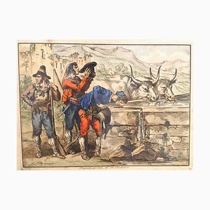 Briganti Assetati - Etching by Bartolomeo Pinelli - 1820 1820-ZCI-758580