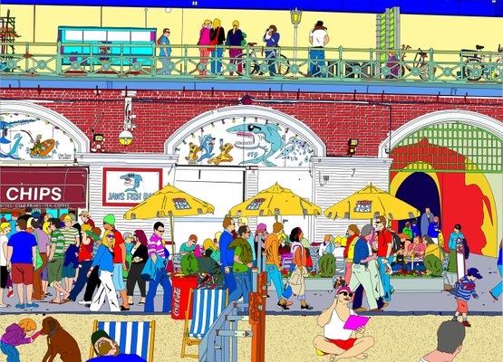 Brighton Boardwalk, Uk, 2021-CHG-918066