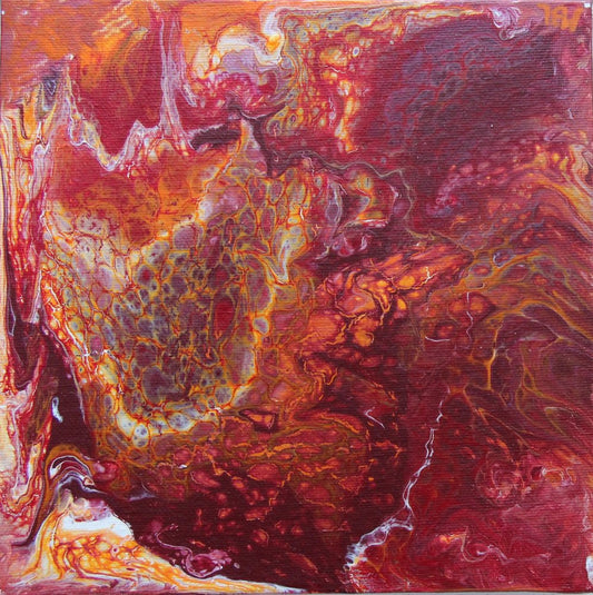 Brigitte Mathé, Abstract 3, 2021, Acrylic on Canvas