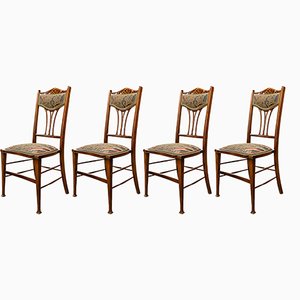 British Modernist Dining Chairs, 1900s, Set of 4-UJE-688516