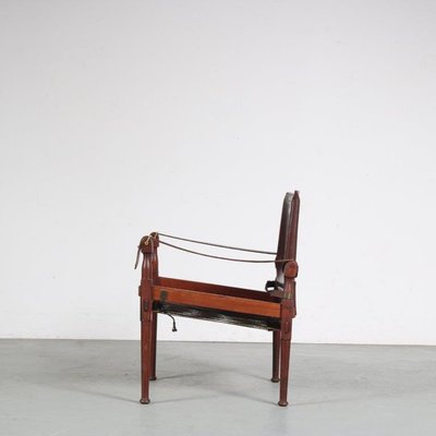 British Safari Chair from Hayat Brothers, 1960s-DV-1331016