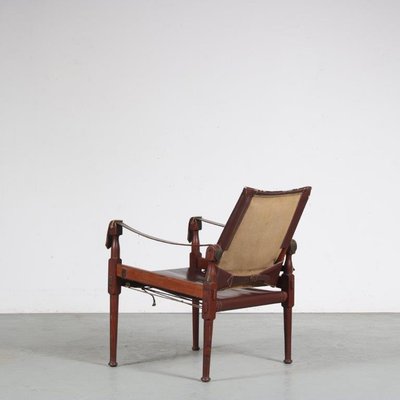 British Safari Chair from Hayat Brothers, 1960s-DV-1331016