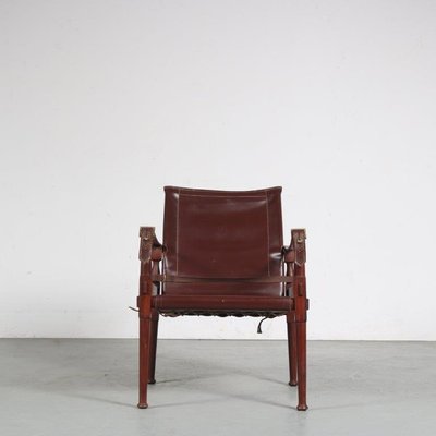 British Safari Chair from Hayat Brothers, 1960s-DV-1331016