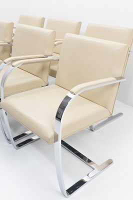 Brno Chairs by Ludwig Mies Van Der Rohe for Knoll, 1990s, Set of 6-TJQ-1794723