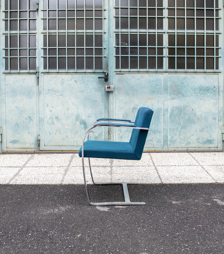 Brno Chairs by Mies van der Rohe for Knoll, 1970s, Set of 6