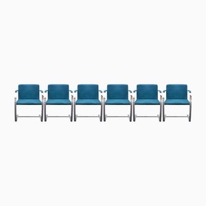 Brno Chairs by Mies van der Rohe for Knoll, 1970s, Set of 6-VCV-1264301