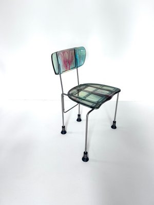 Broadway Chairs by Gaetano Pesce for Bernini, 1993, Set of 8-RXZ-2022847