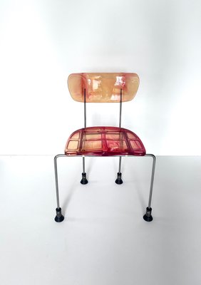 Broadway Chairs by Gaetano Pesce for Bernini, 1993, Set of 8-RXZ-2022847