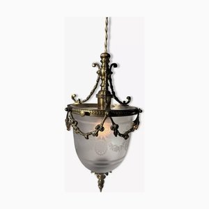 Bronze and Crystal Ceiling Light-BFK-1806909