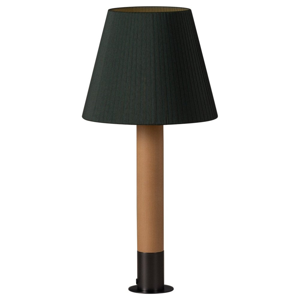 Bronze and Green Básica M1 Table Lamp by Santiago Roqueta for Santa & Cole