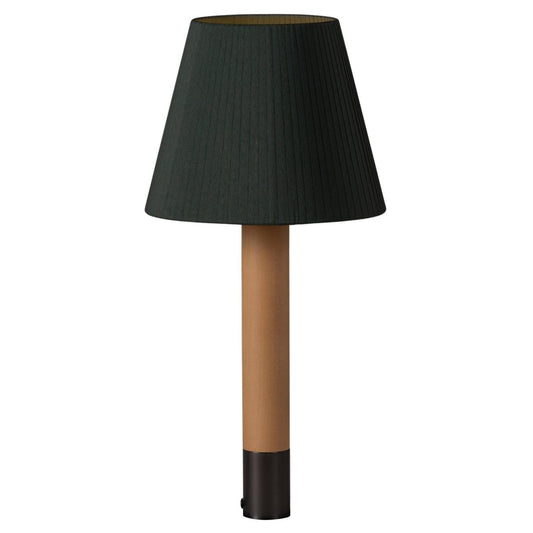 Bronze and Green Básica M1 Table Lamp by Santiago Roqueta for Santa & Cole