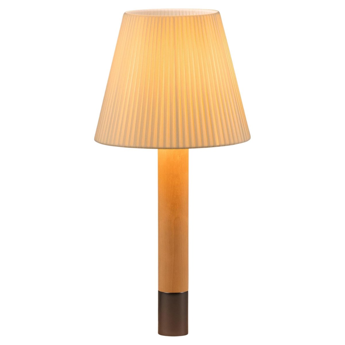 Bronze and Natural Básica M1 Table Lamp by Santiago Roqueta for Santa & Cole