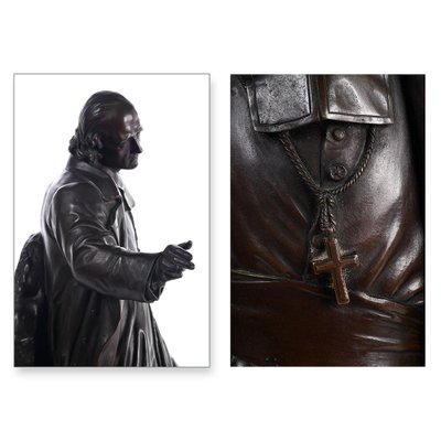 Bronze Archbishop by Bonnassieux for Barbedienne-NQ-1033163