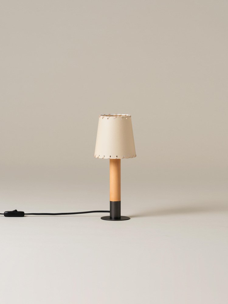 Bronze Básica Mínima Table Lamp by Santiago Roqueta for Santa & Cole