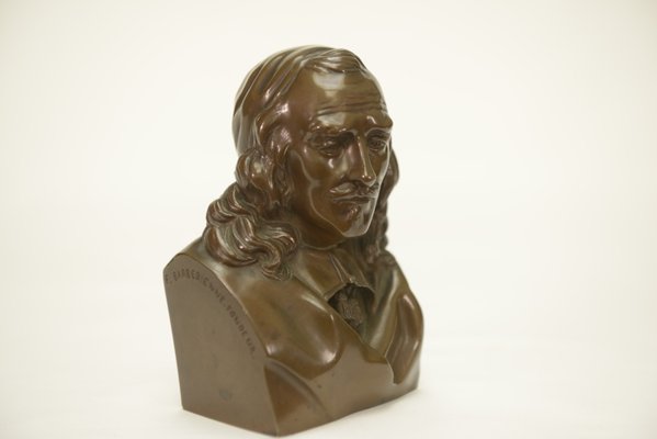 Bronze Bust of Cardinal de Richelieu from F. Barbedienne, Early 20th Century-NEN-2022921