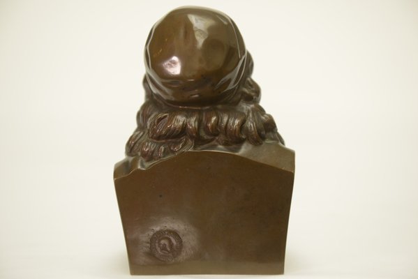 Bronze Bust of Cardinal de Richelieu from F. Barbedienne, Early 20th Century-NEN-2022921