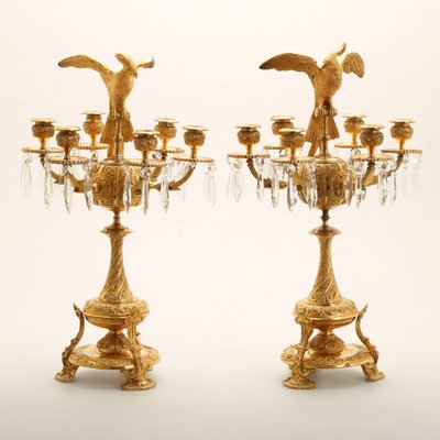 Bronze Candelabra, Set of 2-WMV-1127199