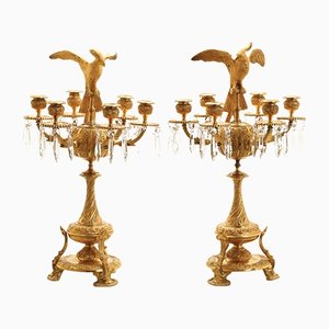 Bronze Candelabra, Set of 2-WMV-1127199