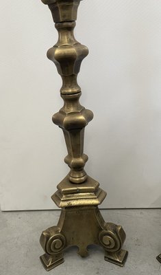 Bronze Candlesticks, Set of 2-BNU-1047735