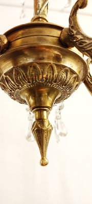 Bronze Ceiling Lamp, France, 1940s-RGF-1196519