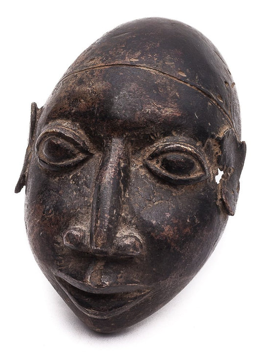 Bronze Child's Head, 1800s