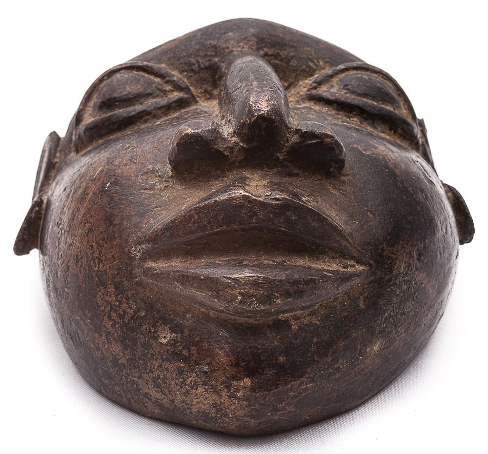 Bronze Child's Head, 1800s