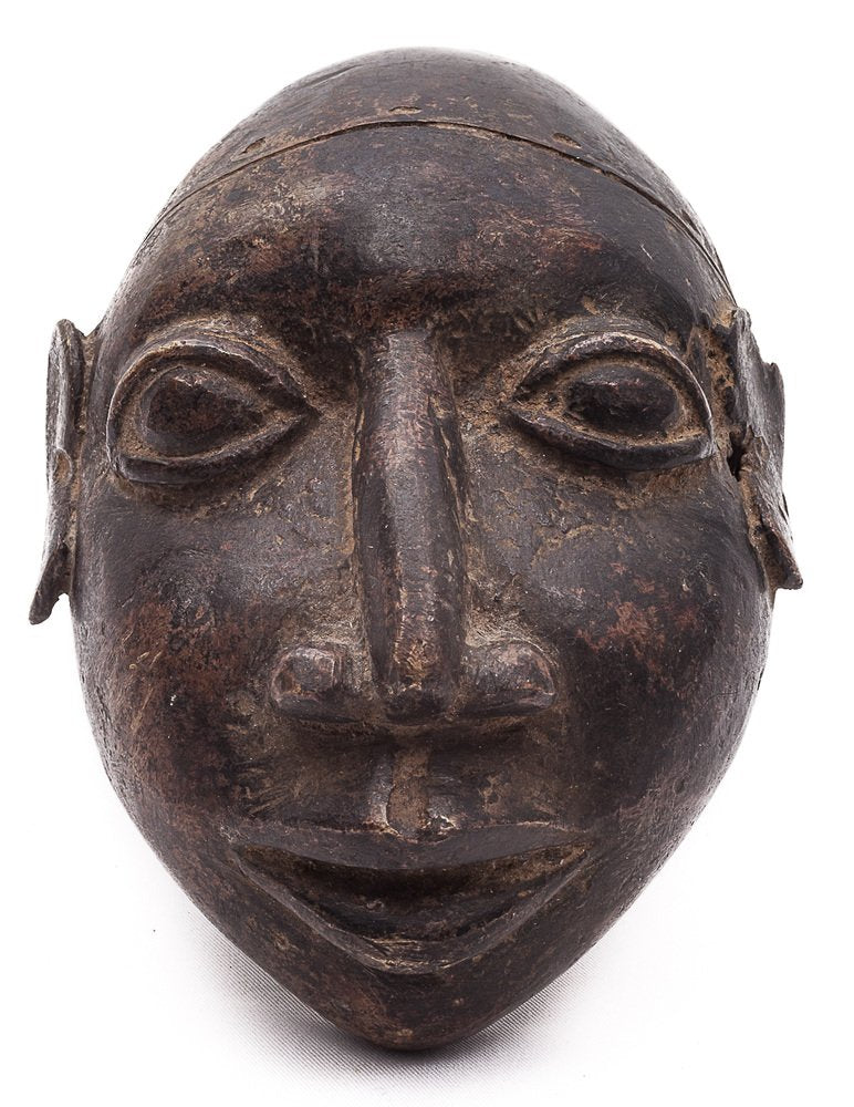 Bronze Child's Head, 1800s