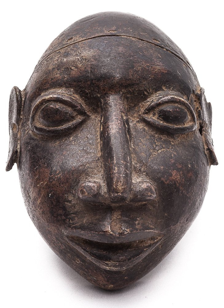 Bronze Child's Head, 1800s