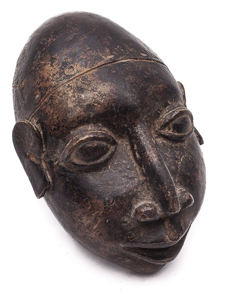 Bronze Child's Head, 1800s