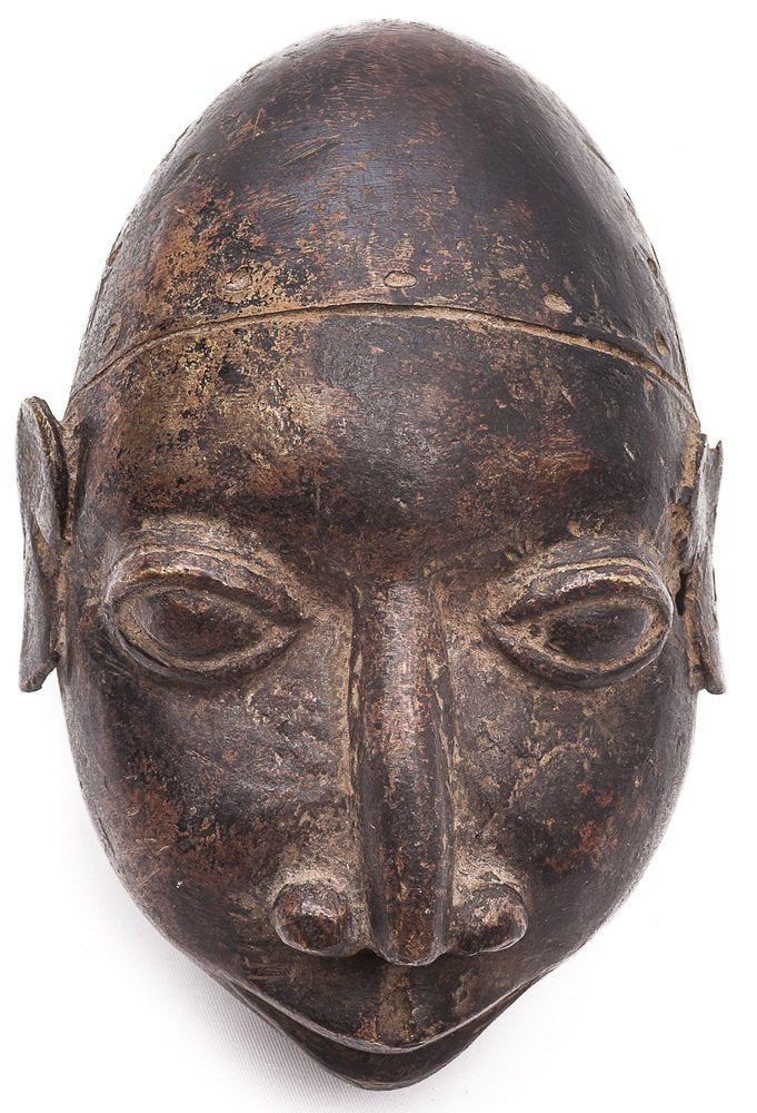 Bronze Child's Head, 1800s