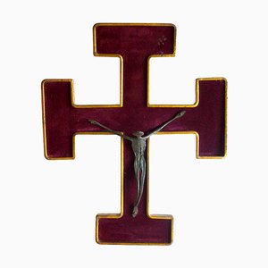 Bronze Christ Crucifix, 1950s-GKB-837215