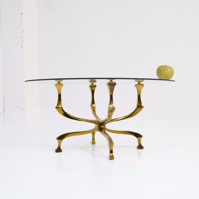 Bronze Coffee Table by Willy Daro, 1970s-VT-639810