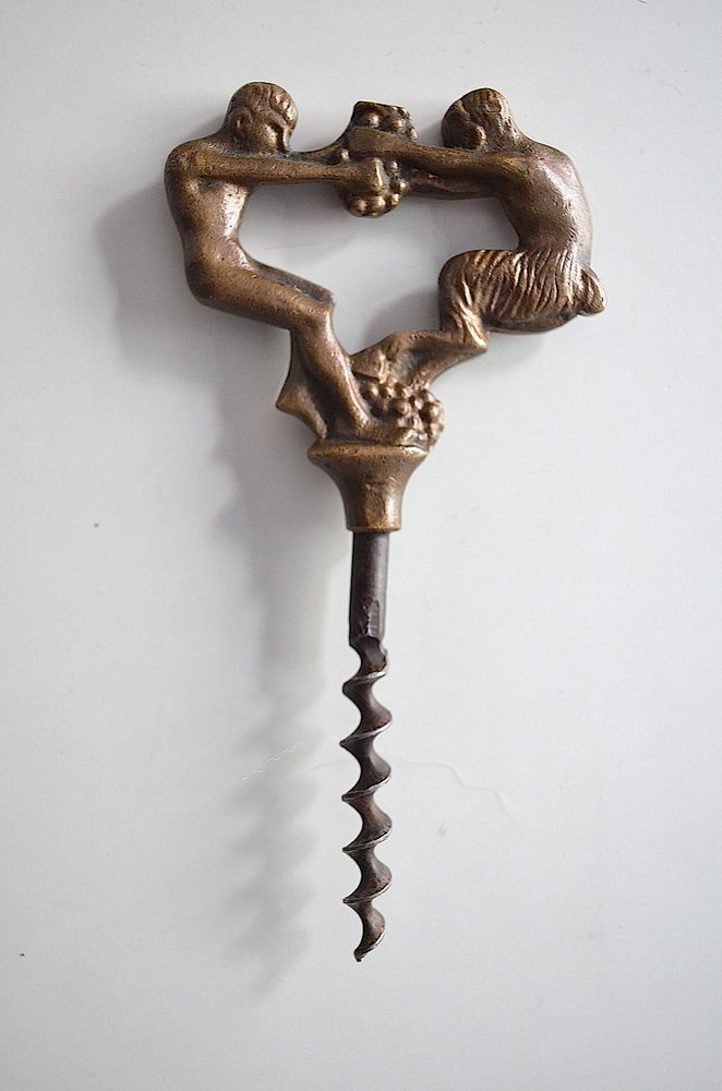 Bronze Corkscrew Kay Bojesen for Einar Dragsted, 1920s