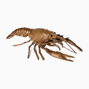 Bronze Crayfish Figurine, 1900s-MMH-1720157