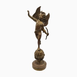 Bronze Cupid Sculpture, 1980s-TCS-1080939