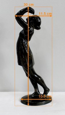 Bronze Dancer by G. Halbout du Tanney-RVK-891259