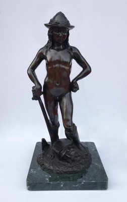 Bronze David Sculpture, 20th-Century-WIM-1138217