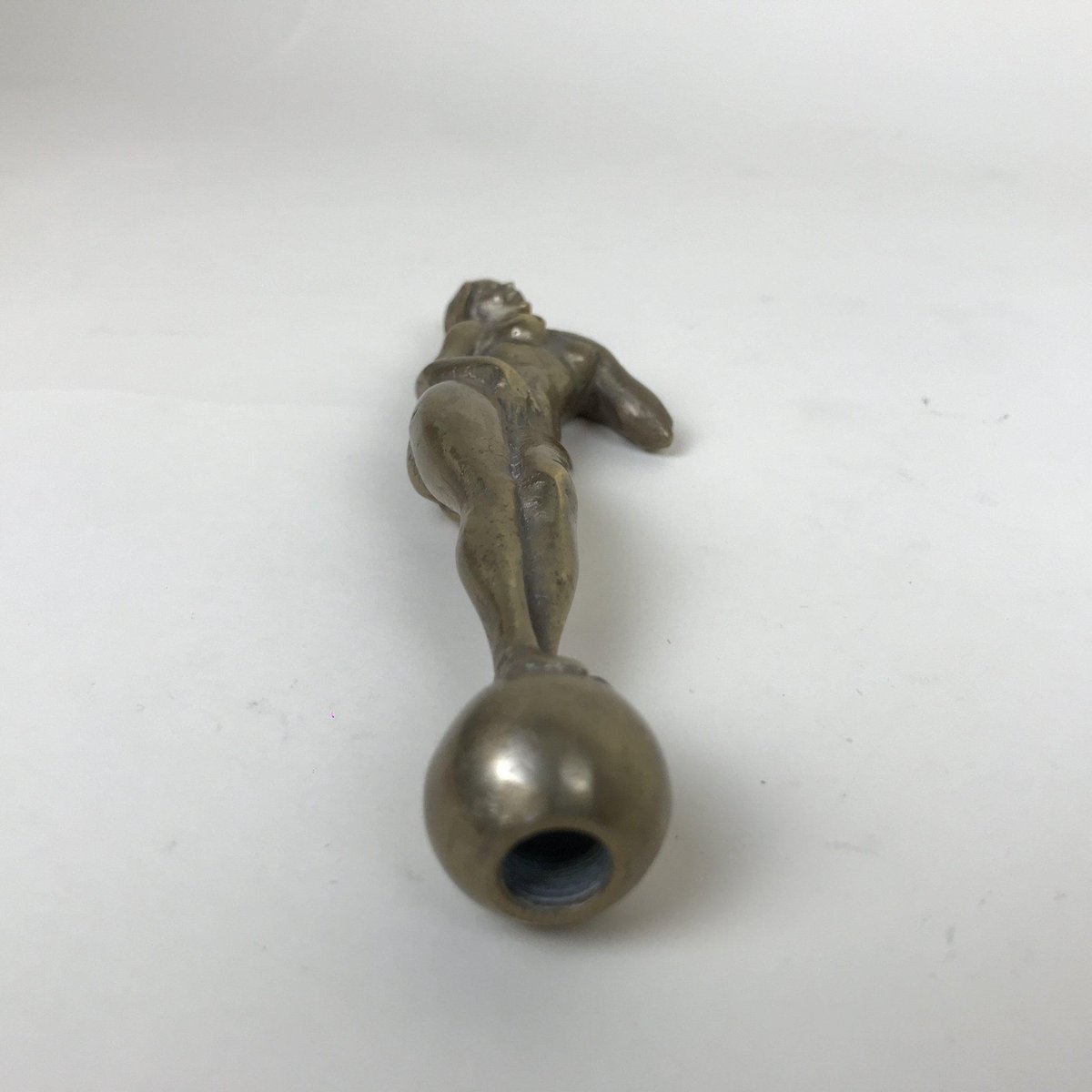 Bronze Decorative Element Inspired by Botticelli's Venus, Italy, 1900s